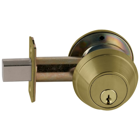 Schlage Grade 1, Double Cyl, C KWY, US5, Rectangle Stk, 6 Pins B662P 609